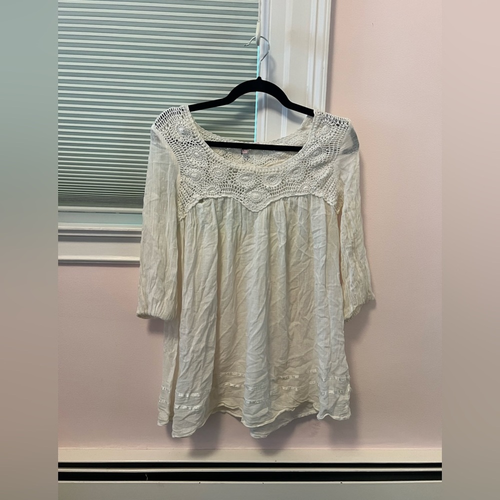 Calypso coverup in white